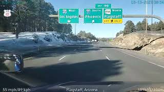 BigRigTravels LIVE  Flagstaff to Phoenix AZ 31323 827 AM [upl. by Enymzaj]