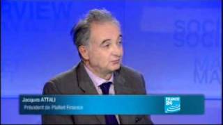 Jacques Attali Président de PlaNet Finance [upl. by Bette-Ann]