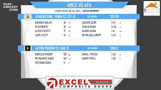 Aston Manor CC 2nd XI v Atherstone Town CC 1st XI [upl. by Leirej]