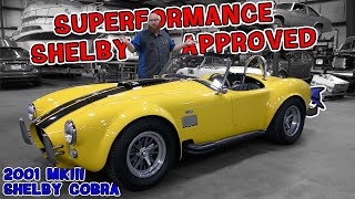 2001 MKIII Shelby Cobra by Superformance visits the CAR WIZARDs shopEuroAsian Bob strikes again [upl. by Wulfe]