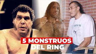 Los 5 luchadores mas gigantes de la lucha libre mexicana monstruos del ring [upl. by Ahtekal]