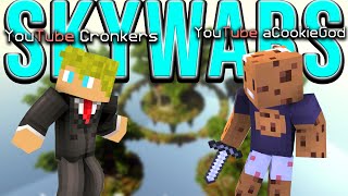 Cronkers amp aCookieGod Play Jartex Network unnicked SKYWARS [upl. by Elson]