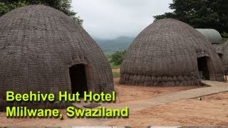 Our Next Adventure retro  Beehive Huts in Mlilwane Wildlife Sanctuary Eswatini Swaziland [upl. by Kelwen]