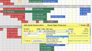 Hotelogix Hotel Reservation System Tutorial  Quick Group Reservations [upl. by Paff145]