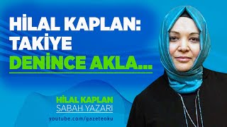 HİLAL KAPLAN TAKİYE DENİNCE AKLA [upl. by Edlihtam]