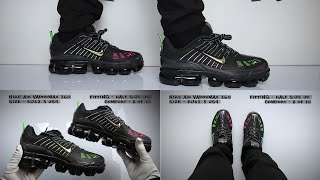 Nike Air Vapormax 360 Black review Unboxing amp On Feet [upl. by Froehlich]