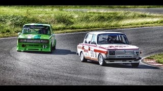 Wartburg 353 vs Lada 2105  Schleizer Dreieck Classic GP  Highlights [upl. by Radec]