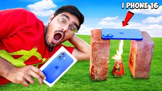 I Phone 16 Extreme Durability Test Diwali Special  क्या ये आई फोन बच पायेगा [upl. by Hobard]