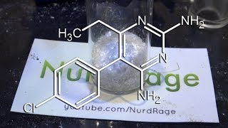 The Final Steps of Making Pyrimethamine quotDaraprimquot [upl. by Nahrut]