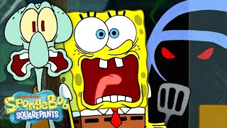 SpongeBobs SCARIEST Episodes Ever 😱  60 Minute Compilation  SpongeBobOfficial [upl. by Acinnej]