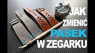 JAK ZMIENIĆ PASEK W ZEGARKU [upl. by Wilburn]