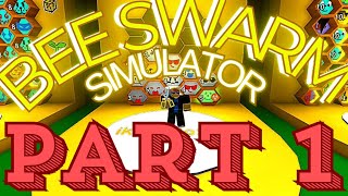 Roblox  Bee Swarm Simulator  Part 1 [upl. by Leunamne235]