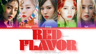 Red Velvet 레드벨벳 Red Flavor 빨간 맛 Color Coded Lyrics HanRomEng [upl. by Margeaux]