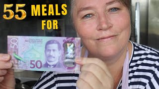 70 Meals For 25  Quick amp EASY Cheap Meal Ideas  Emergency Grocery Budget Shopping  Julia Pacheco [upl. by Mickelson656]