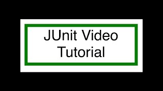 JUnit Tutorial 2  Example 1 [upl. by Akcirederf465]