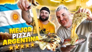 LA PIZZERÍA FAVORITA POR LOS ARGENTINOS TIENE MUCHO QUESO🍕 LA MEJOR FUGAZZETTA de ARGENTINA 🇦🇷 [upl. by Aiet675]