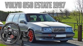 CCD 152 Volvo 850 Estate 1997 with Logitech DFGT [upl. by Ecnerol254]