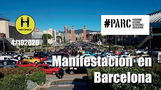 PARC Manifestació contra les ZBE en Barcelona 4102020 [upl. by Enifesoj]