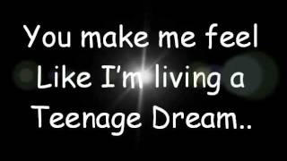 Boyce AvenueTeenage Dream Lyrics On Screen [upl. by Allehcim859]