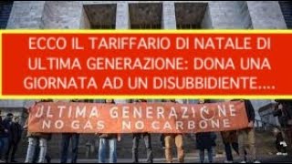 ECCO IL TARIFFARIO DI NATALE DI ULTIMA GENERAZIONE DONA UNA GIORNATA AD UN DISUBBIDIENTE [upl. by Secilu]