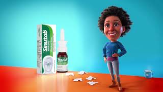 Freedom from a Blocked Nose with Sinutab Nasal Spray [upl. by Naoh278]