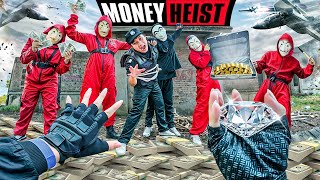 PARKOUR VS MONEY HEIST 6  MISSION Of DIAMOND FULL EPISODE BELLA CIAO REMIX  POV POLICE CHASE v2 [upl. by Caffrey]