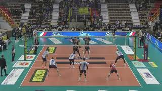 Japan Volleyball Ran Takahashi amazing 19 pts in Monza  Verona [upl. by Brucie442]