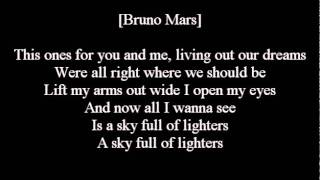 Bad Meets Evil ft Bruno Mars Lighters Lyrics [upl. by Schinica]