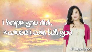 Demi Lovato  Different Summers Camp Rock 2 with lyrics [upl. by Shabbir]