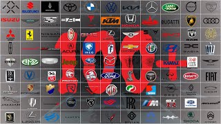 How Many of These 100 Origin Car Logos Can You Identify [upl. by Merchant]