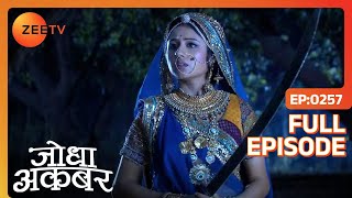 Ep 257  Gazi khan ने करवाया Akbar और Jodha पे हमला  Jodha Akbar  Zee TV [upl. by Ativ]