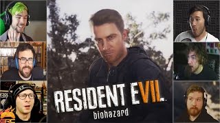 Gamers Reactions to Appearance of Redfield Part 1  Resident Evil 7 Biohazard [upl. by Leund153]