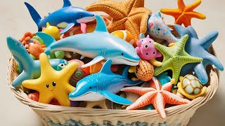 Aqua Bliss Shark Puffer Starfish Clown Tang Eel Goldfish Seahorse Dolphin Turtle Stingray [upl. by Adnavoj330]