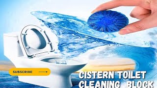 LU BLUE All Purpose Toilet Cleaning Block  Cistern Toilet Blocks  Product Overview [upl. by Marlena303]