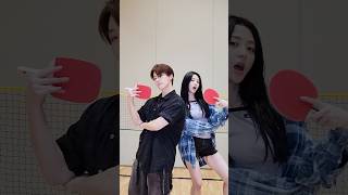 🏓Act like SEVENTEEN DINO🦖 세븐틴 디노 LESSERAFIM 르세라핌 HUHYUNJIN 허윤진 LESSERAFIMCRAZY⚡️ shorts [upl. by Iahk]