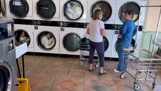 Inside The Laundromat Sights amp Sounds Wash amp Fold Chelmsford Massachusetts [upl. by Philbo]