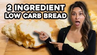 2 Ingredient Flourless Bread I Low Carb I Low Calorie I High Protein [upl. by Kjersti]