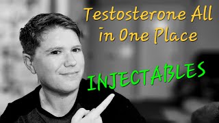 Testosterone All In One Place  Injectables [upl. by Corrina]