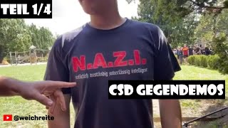 CSD Bautzen Gegendemos Teil 14 Jungen Nationalisten Junge Alternative Freien Sachsen 10824 [upl. by Bunch]