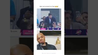 Yuvraj Sing Funny Incident caught on camera short viral meme funny [upl. by Eidob]