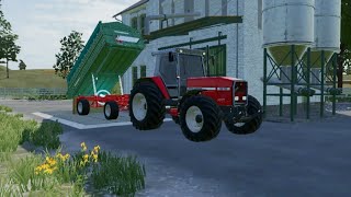 I bought the flour factory and took resources to itFarming Simulator 23 map of Neubrunn 302 [upl. by Rolyat]