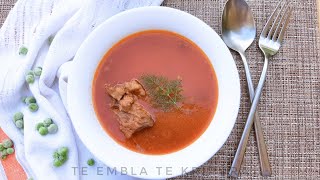 Gjelle me Bizele  peas soup recipe [upl. by Gnilyarg2]