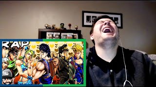 JoJos Bizarre Adventure Rap quotJoestarsquot by NoneLikeJoshua REACTION [upl. by Jasik]