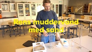 Rens muddervand med sand [upl. by Dovev843]