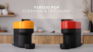 Nespresso Vertuo Pop  Cleaning amp Descaling [upl. by Reinnej]