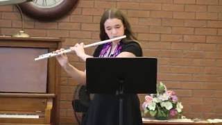 Sicilienne by Gabriel Fauré flute performance [upl. by Adnohsar421]