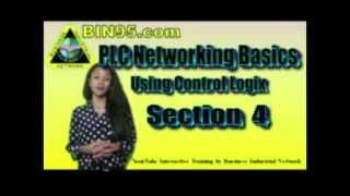 PLC Networking Basics Controllogix 4 of 4 [upl. by Ecinnej954]