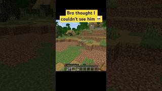 Bro tried to ding dong ditch in Minecraft coems 😂 minecraft minecraftshorts [upl. by Ailes]