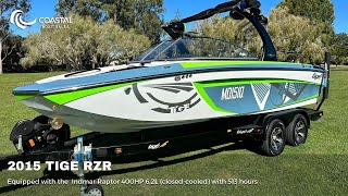 Coastal Boat Sales 2015 Tige RZR [upl. by Taddeusz632]