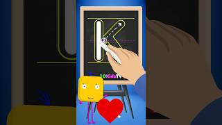 How to Write Letter K for Children  Teaching Writing ABC for Preschool  Alphabet for Kids [upl. by Carli]